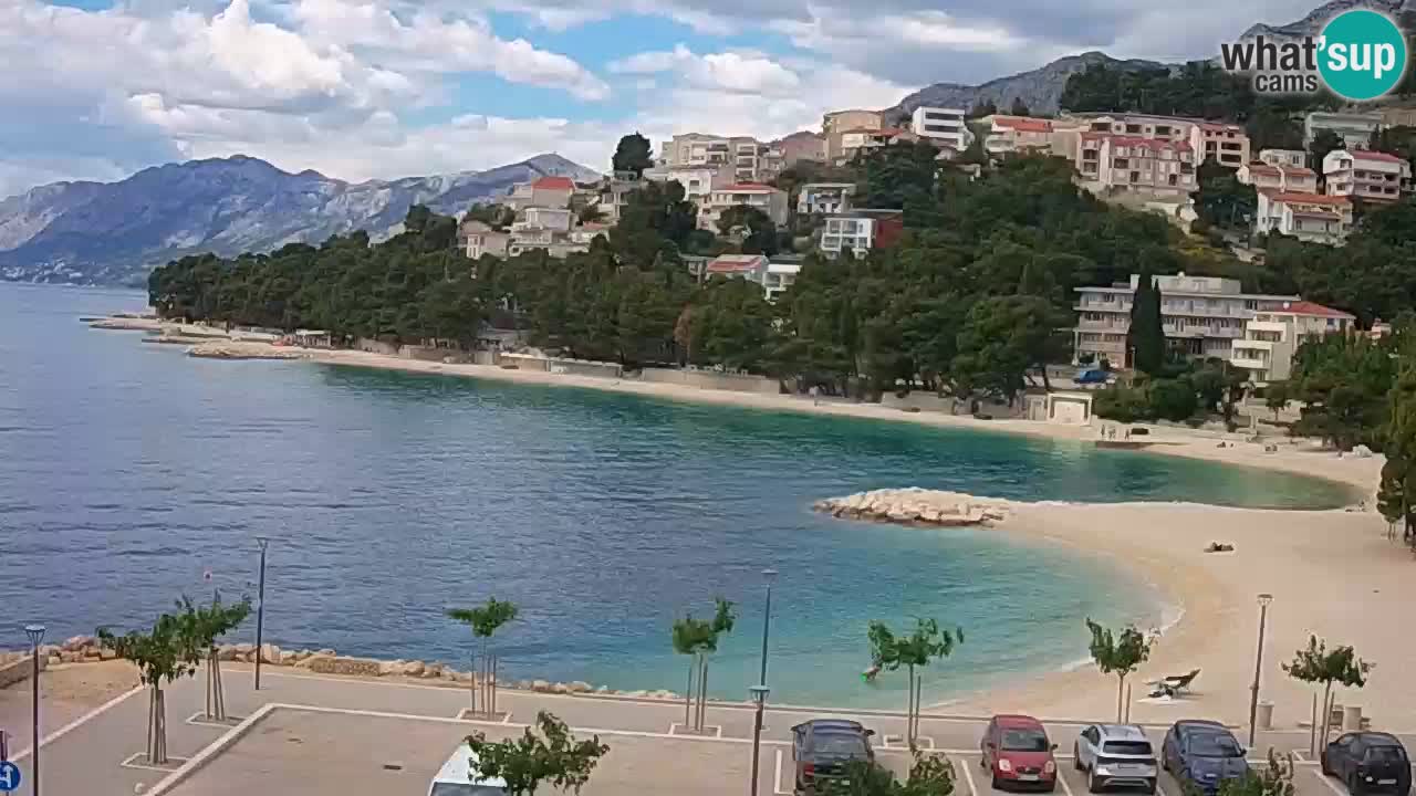 Baška Voda webcam – Podluka beach
