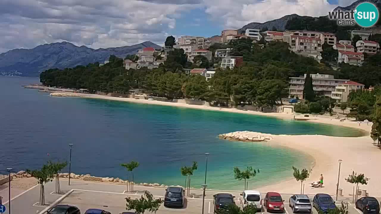 Baška Voda webcam – Podluka beach