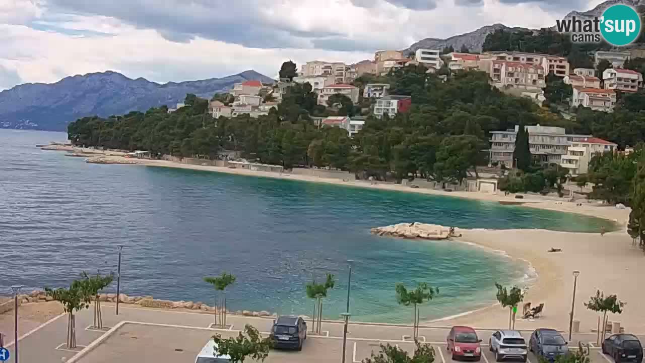 Baška Voda webcam – Podluka beach