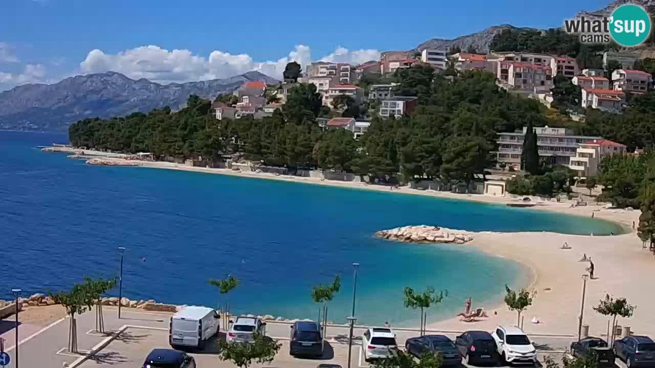 Baška Voda webcam – Podluka beach