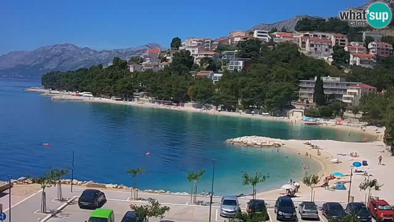 Baška Voda | Podluka beach webcam