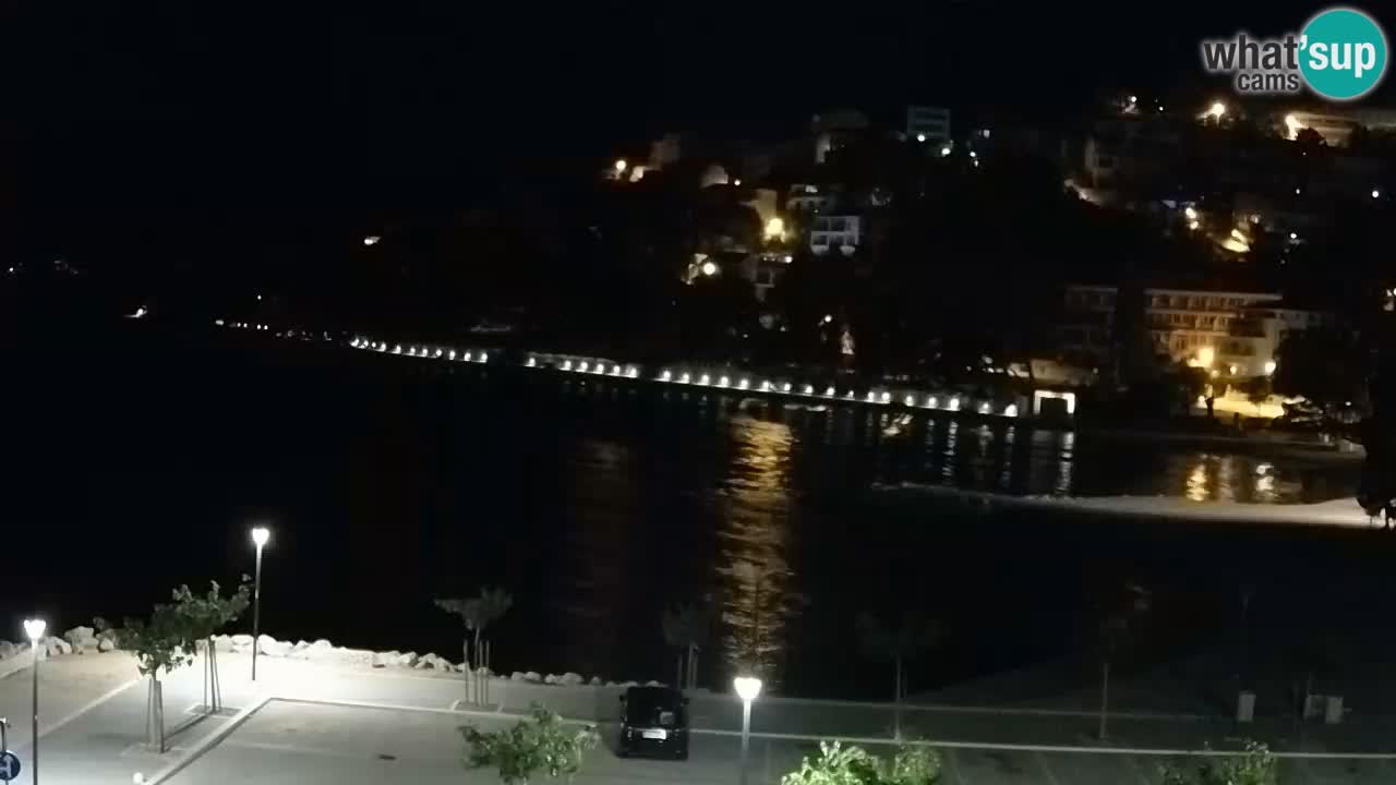 Baška Voda webcam – Podluka beach