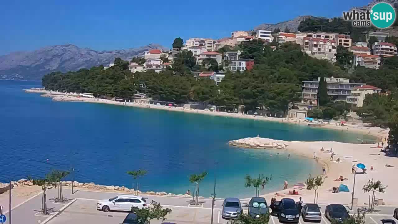Baška Voda | Podluka beach webcam