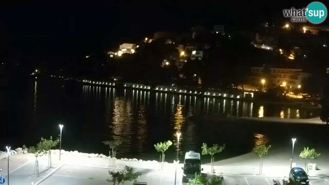 Baška Voda | Podluka beach webcam