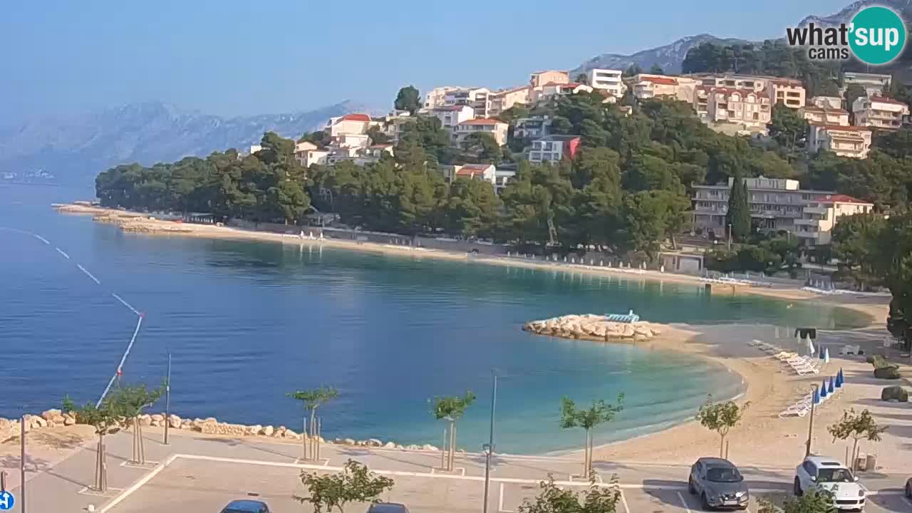 Baška Voda | Podluka beach webcam