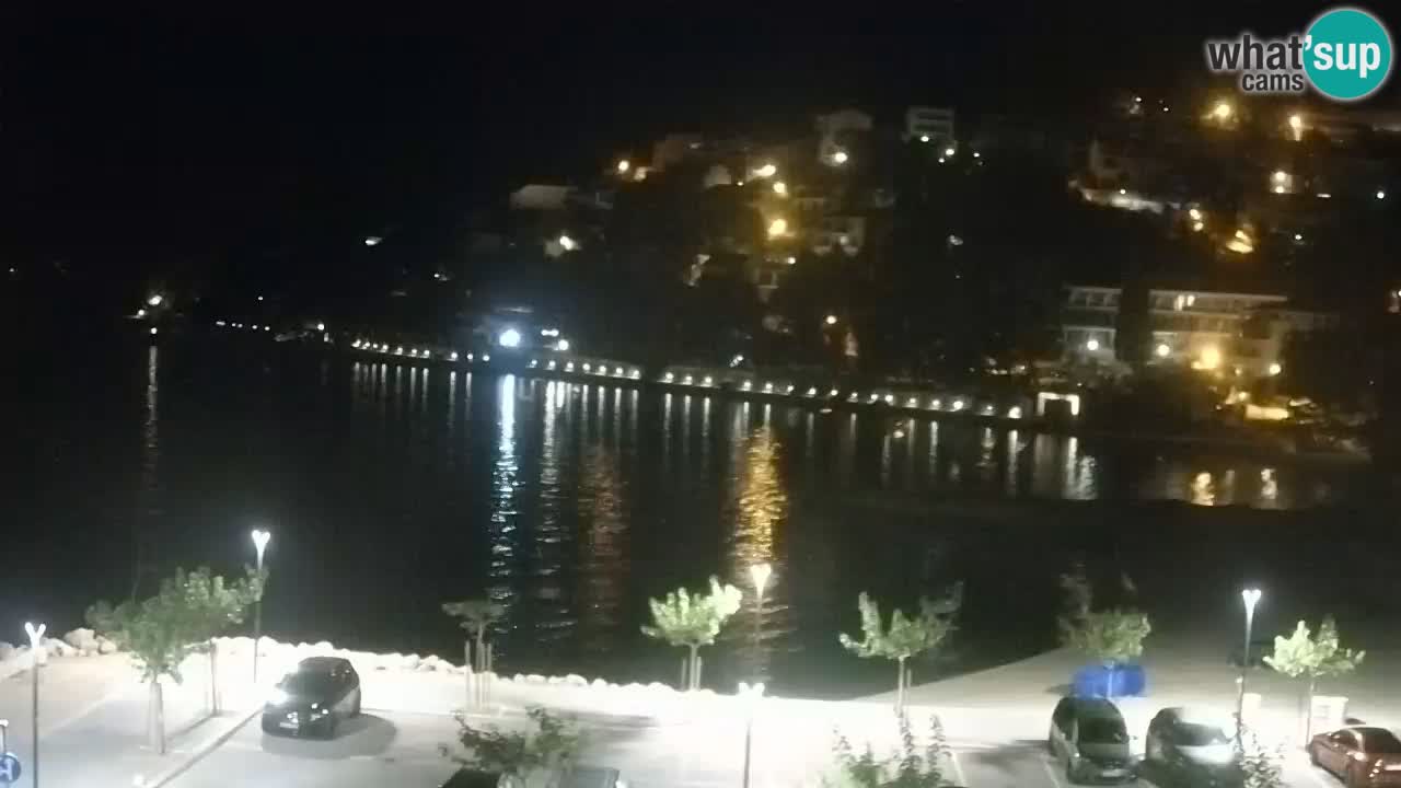 Baška Voda live | webcam spiaggia Podluka