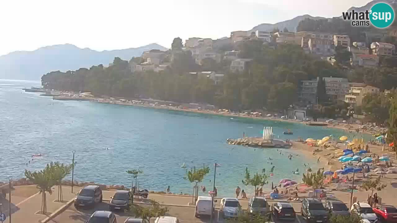 Baška Voda | Podluka beach webcam
