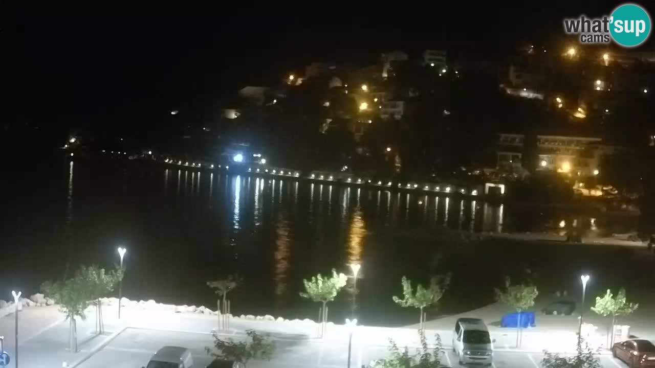Baška Voda u živo | web kamera plaža Podluka