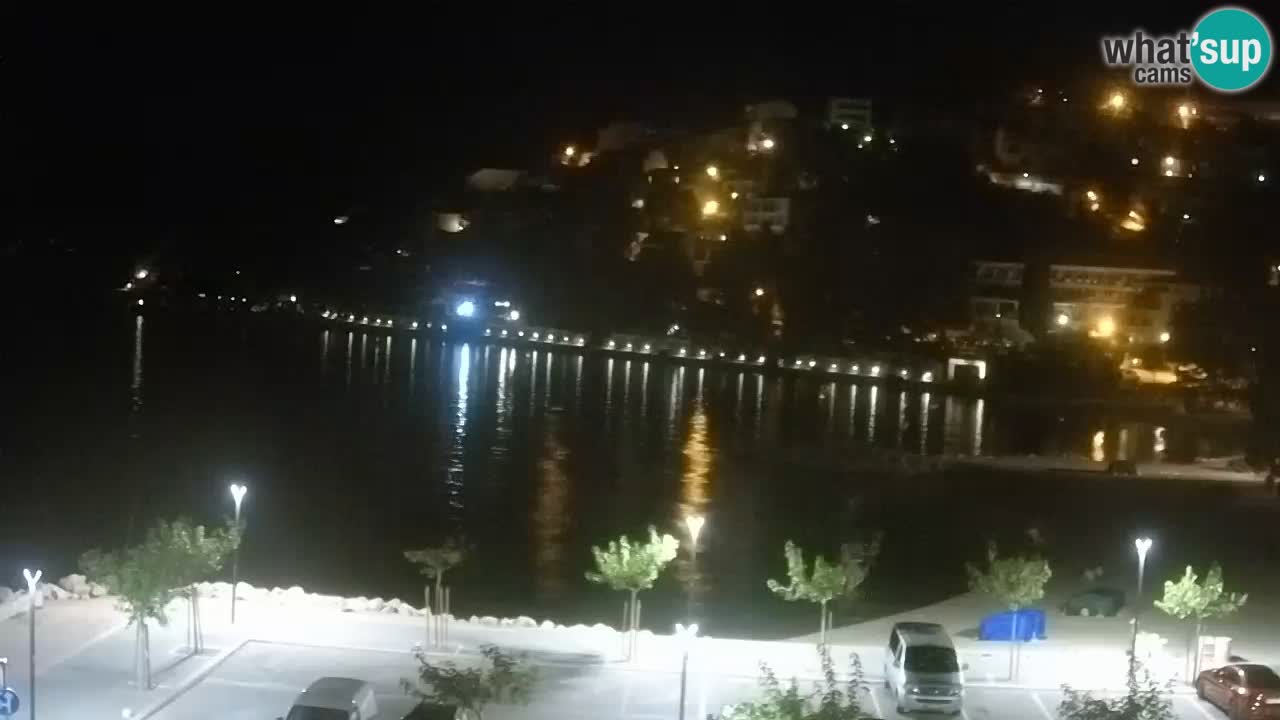 Baška Voda u živo | web kamera plaža Podluka