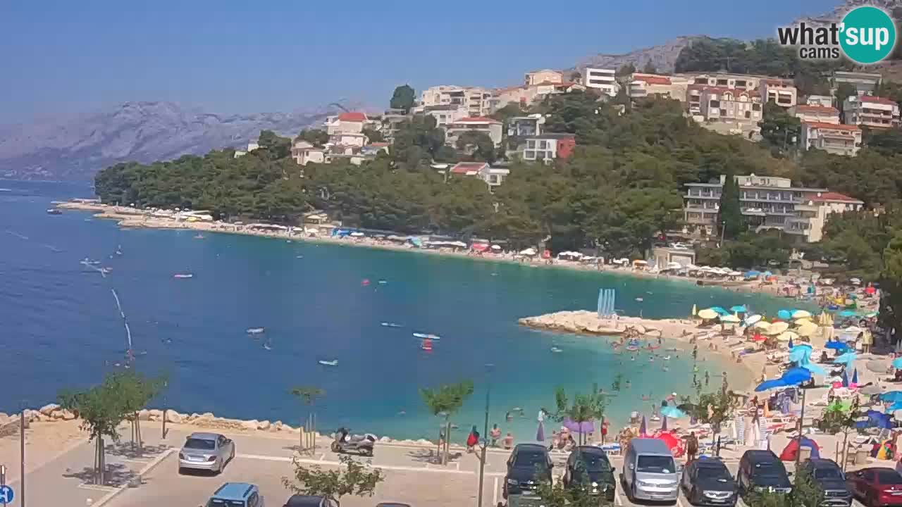 Baška Voda | Podluka beach webcam