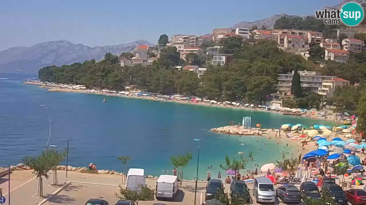 Baška Voda | Podluka beach webcam
