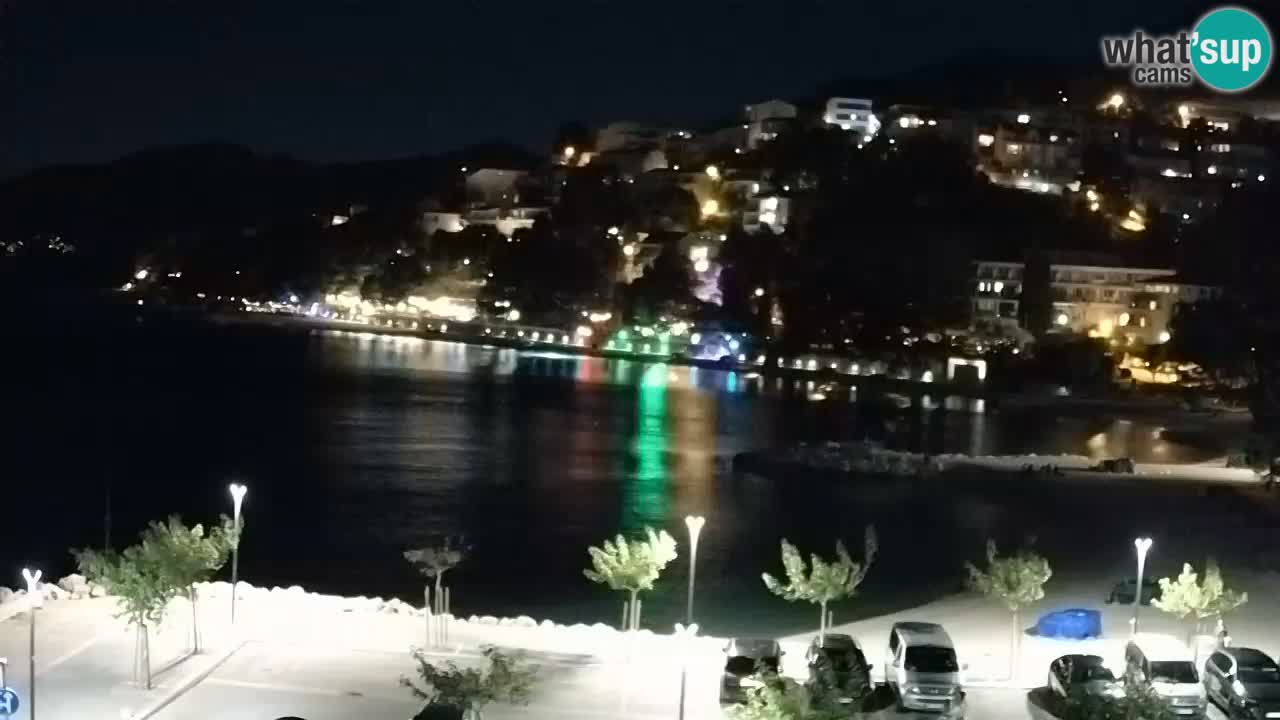Baška Voda | webcam Podluka Strand