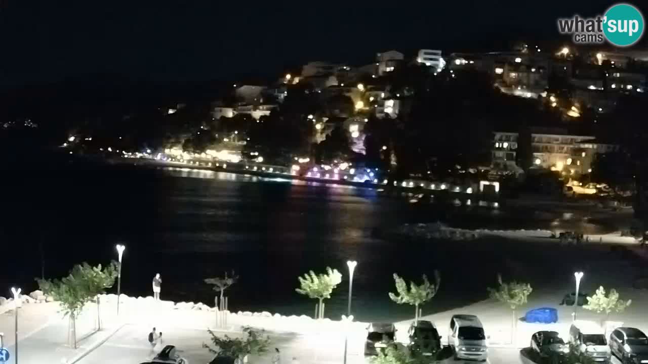 Baška Voda | Podluka beach webcam