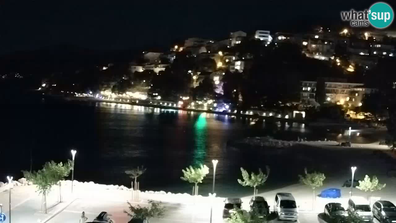 Baška Voda | webcam Podluka Strand