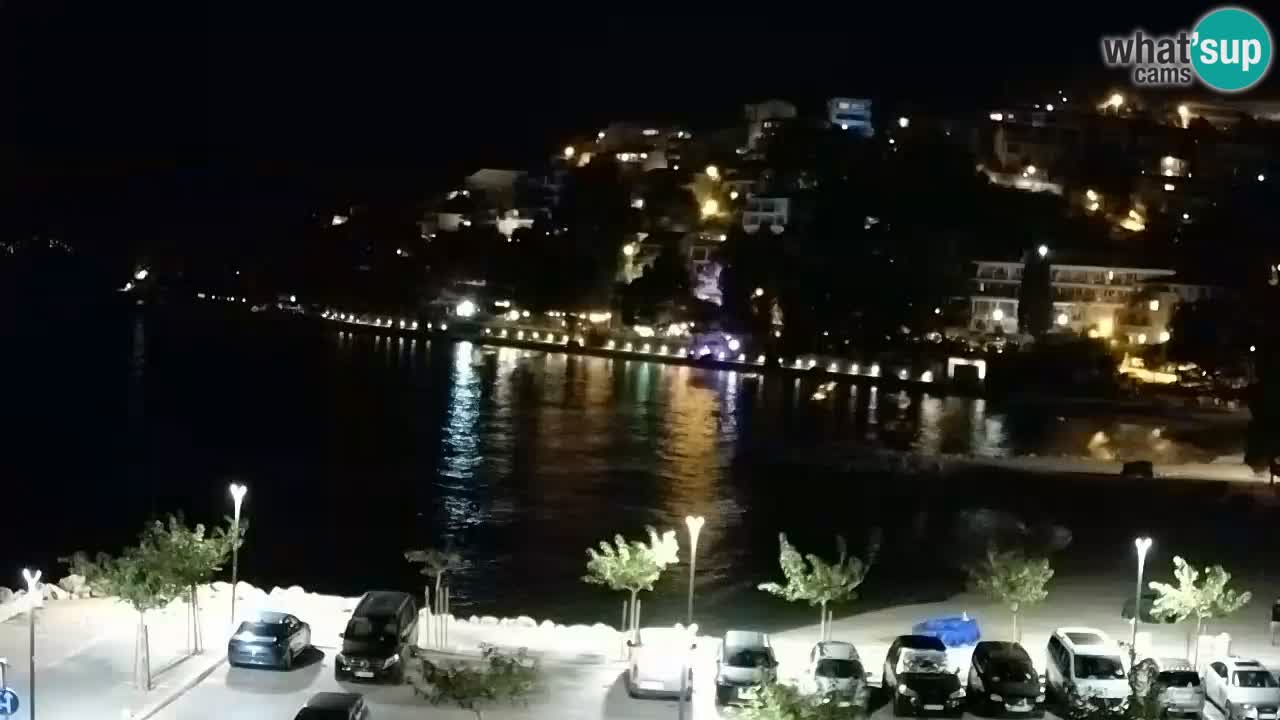 Baška Voda | Podluka beach webcam