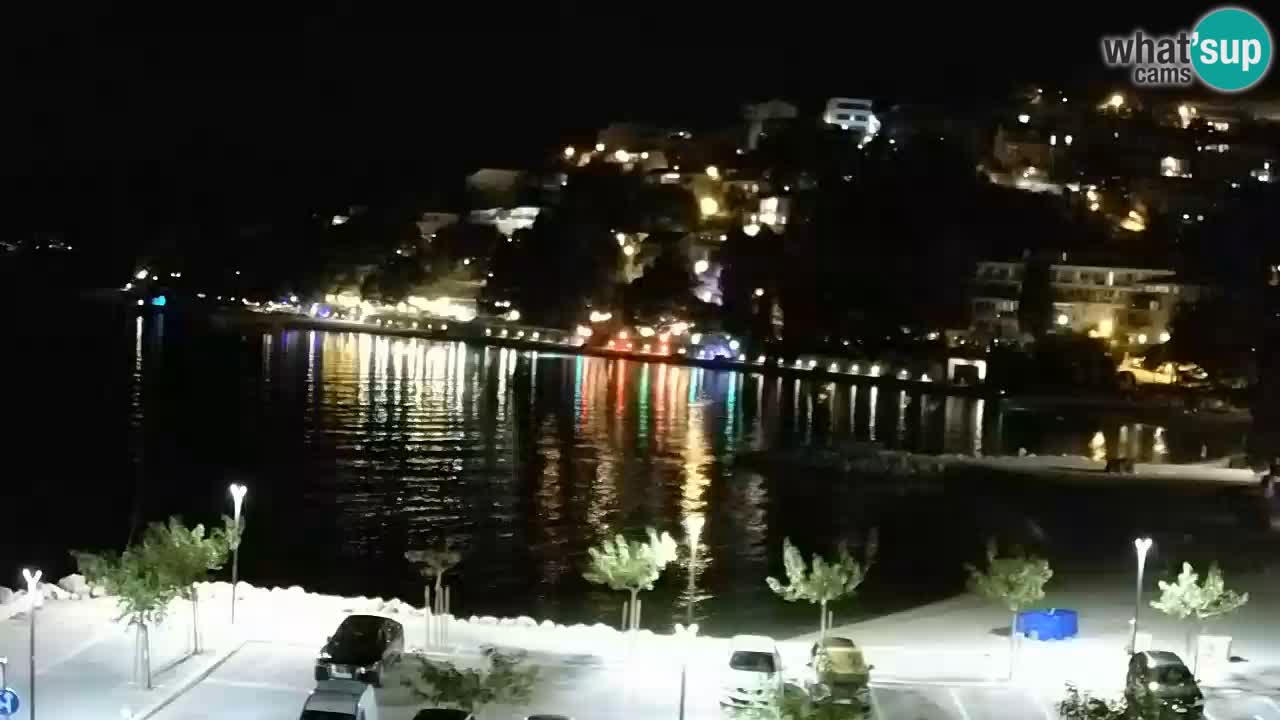 Baška Voda | Podluka beach webcam
