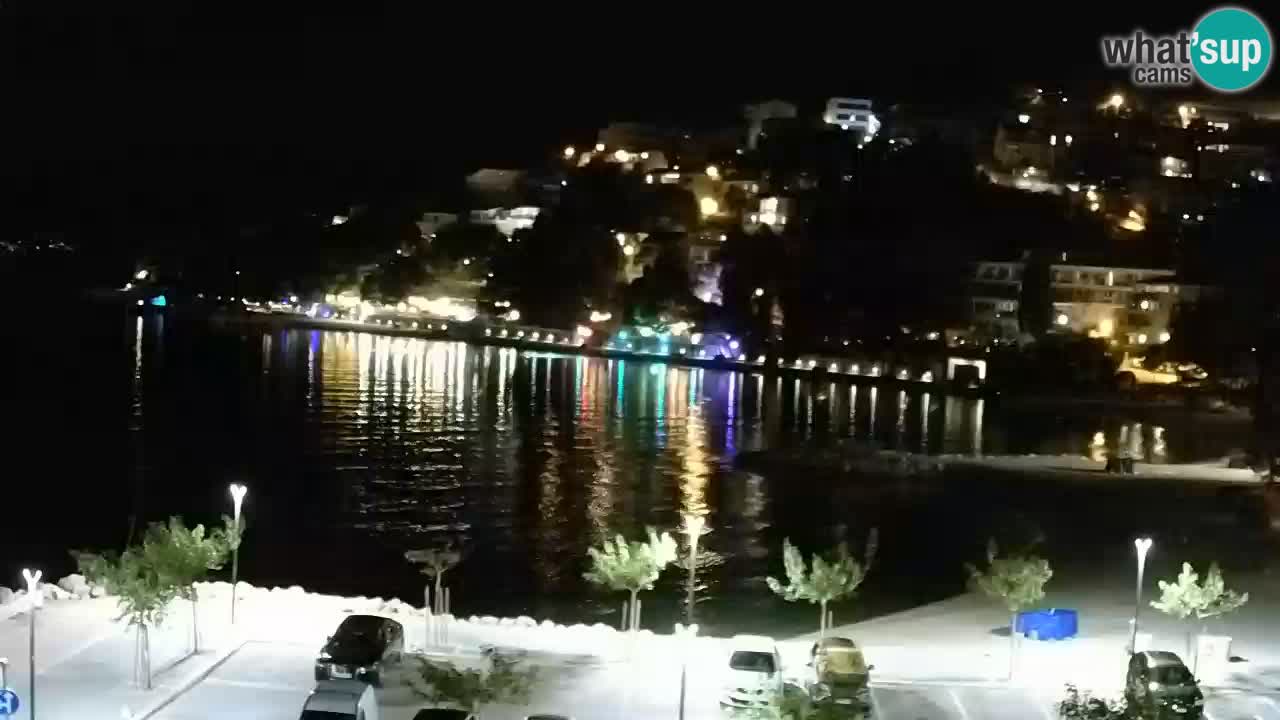 Baška Voda | Podluka beach webcam