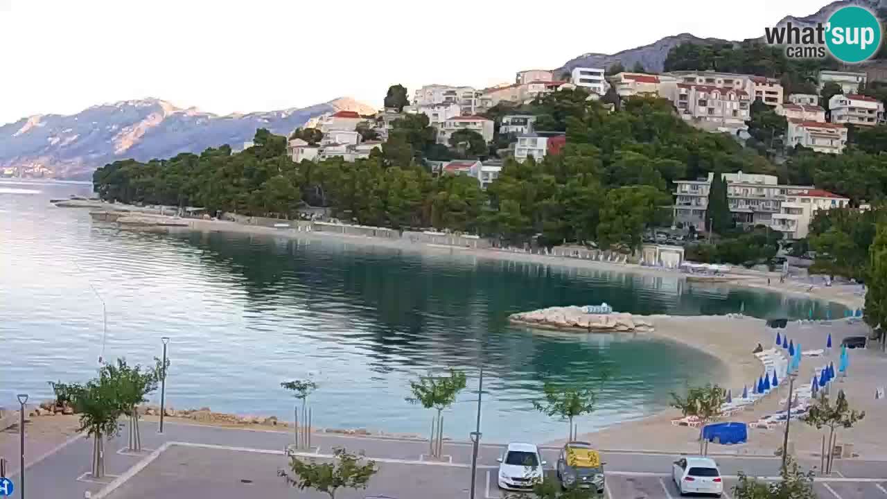 Baška Voda | Podluka beach webcam