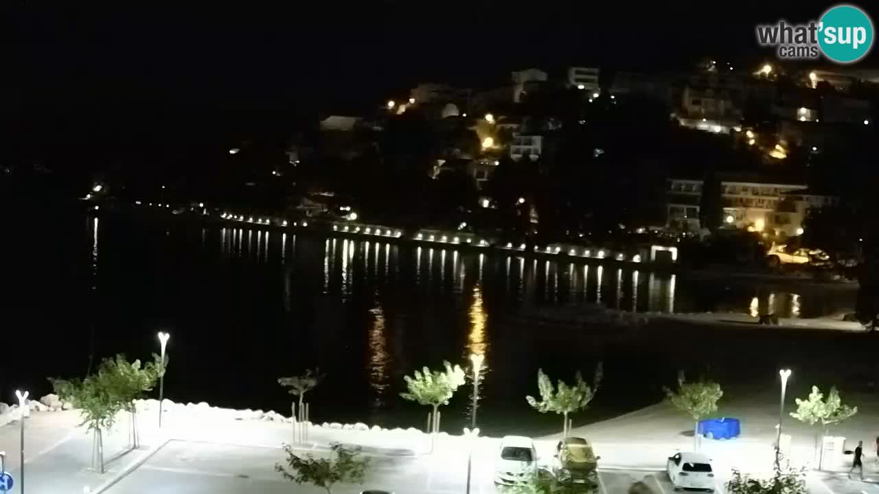 Baška Voda | webcam Podluka Strand