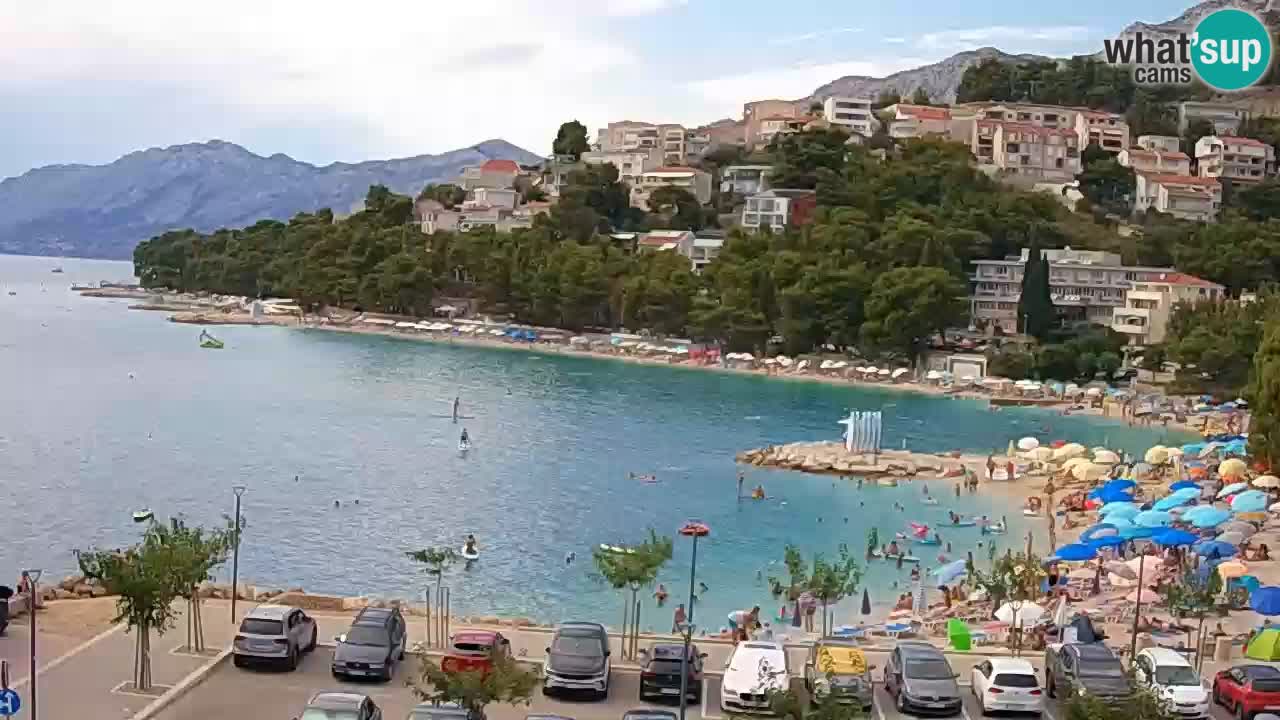 Baška Voda | Podluka beach webcam