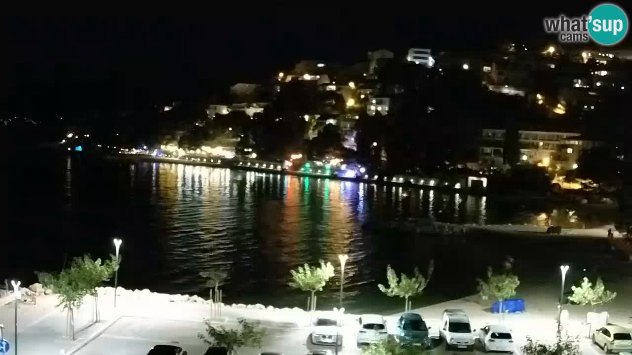 Baška Voda | Podluka beach webcam