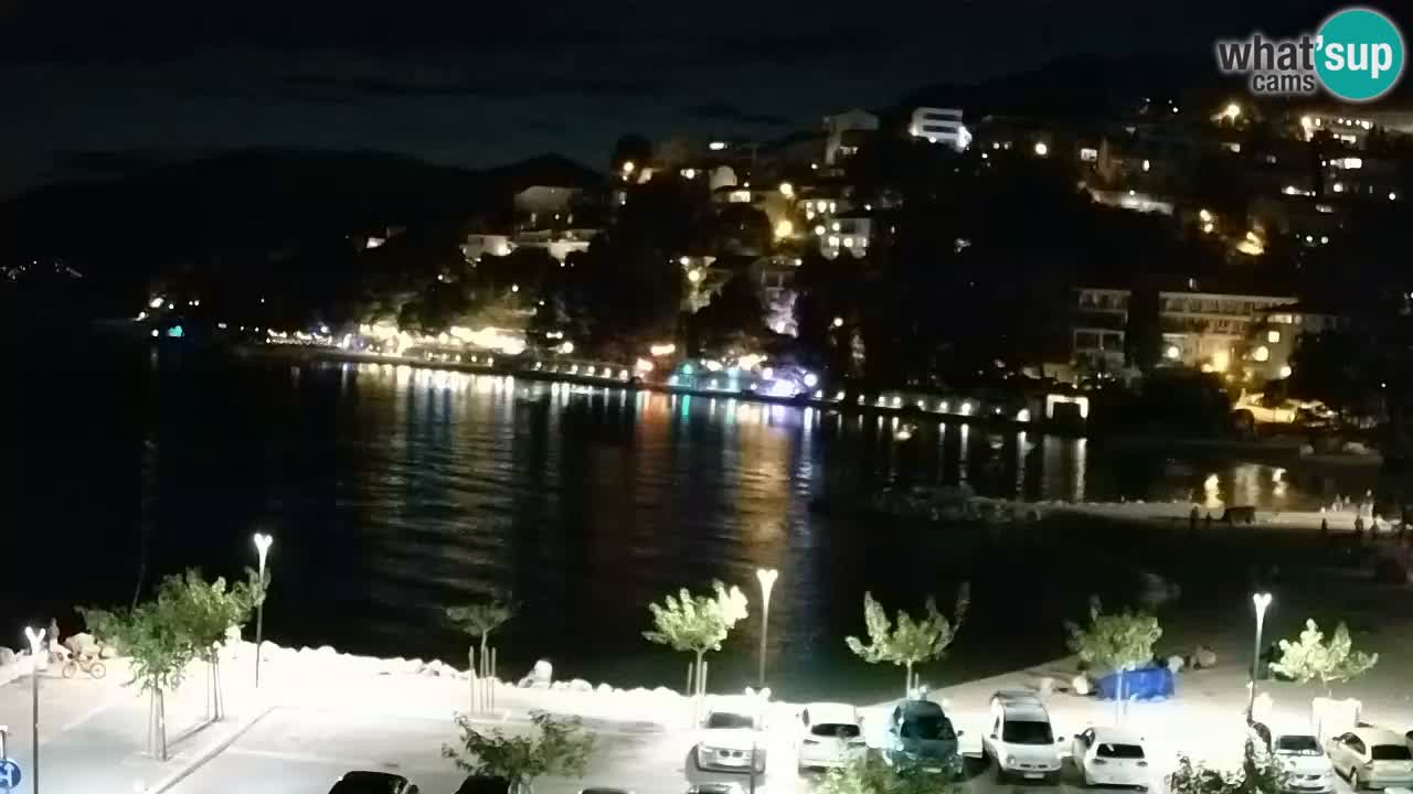 Baška Voda live | webcam spiaggia Podluka