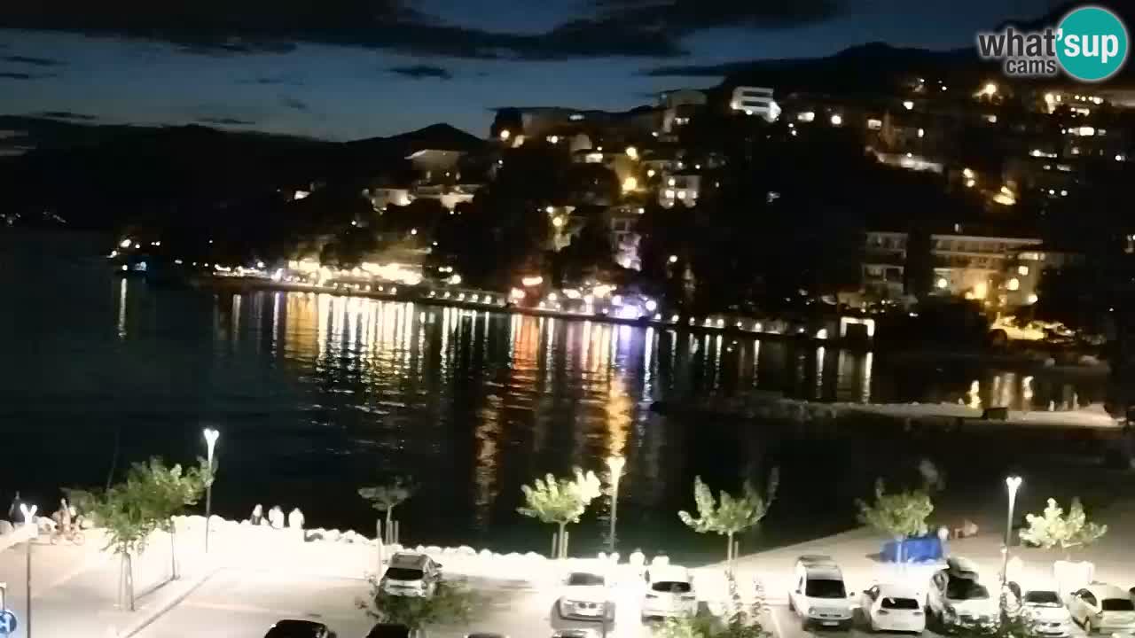 Baška Voda u živo | web kamera plaža Podluka