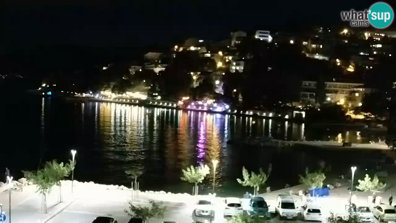 Baška Voda u živo | web kamera plaža Podluka