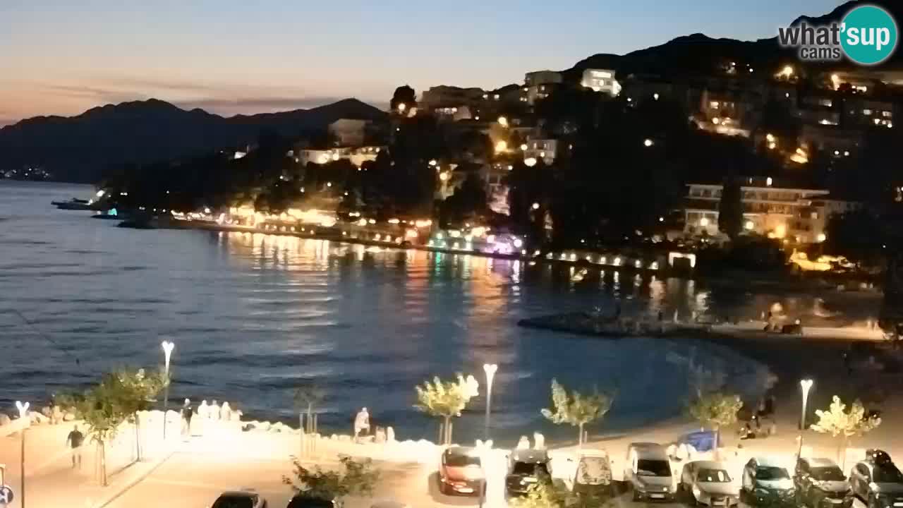 Baška Voda | Podluka beach webcam