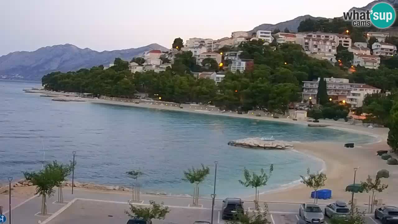 Baška Voda | Podluka beach webcam