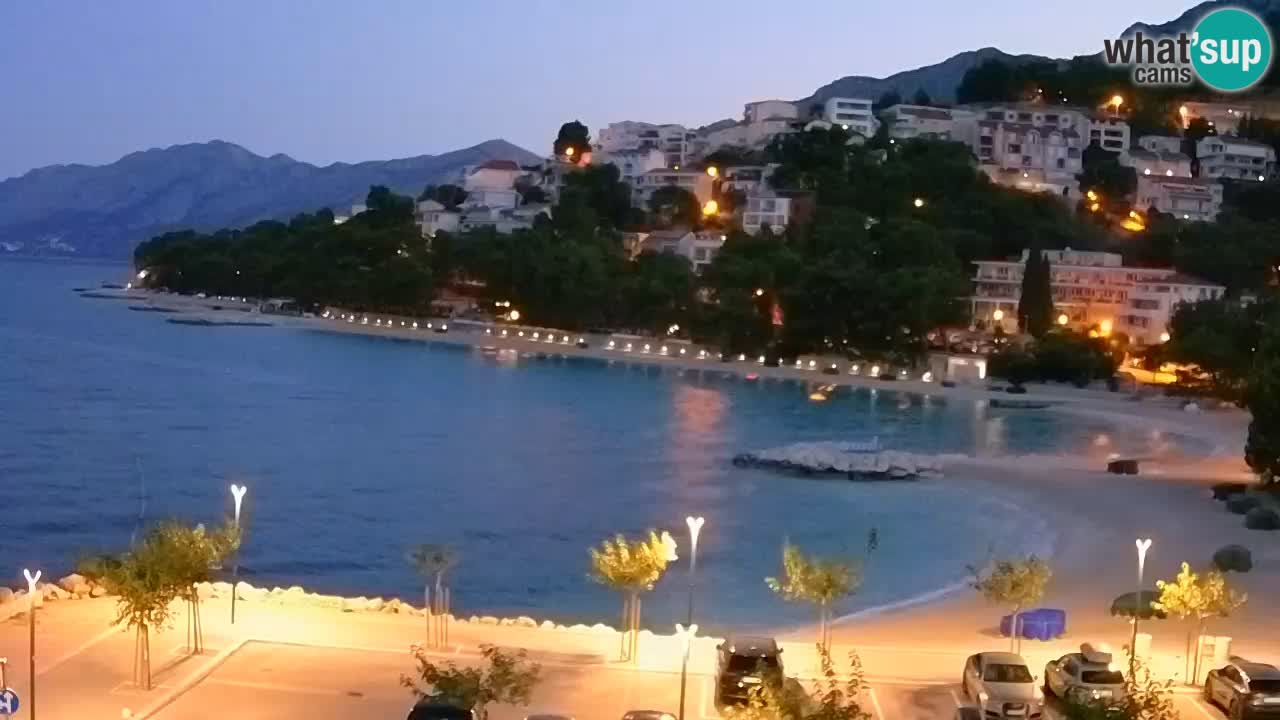 Baška Voda en vivo Playa Podluka