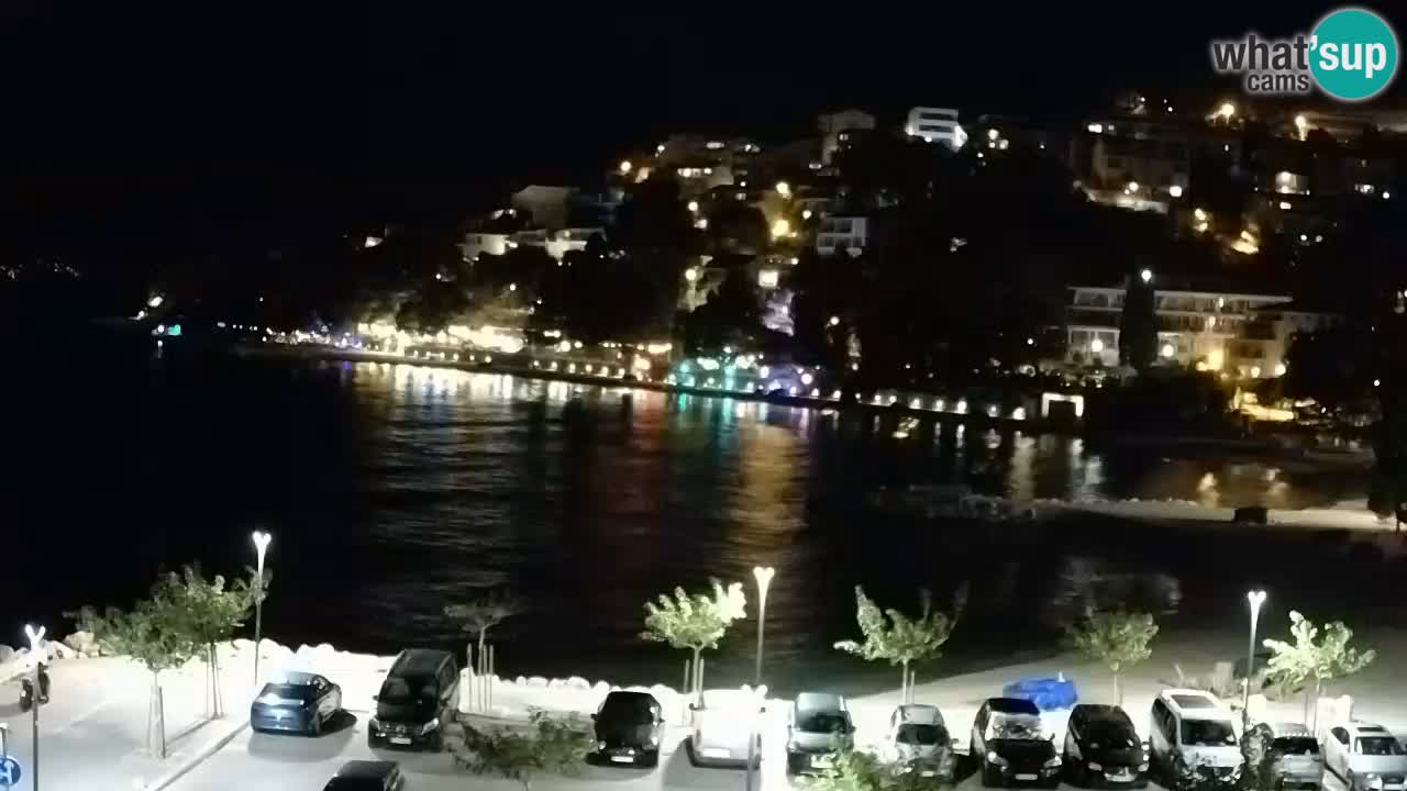 Baška Voda u živo | web kamera plaža Podluka