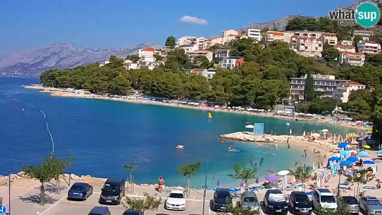 Baška Voda | Podluka beach webcam