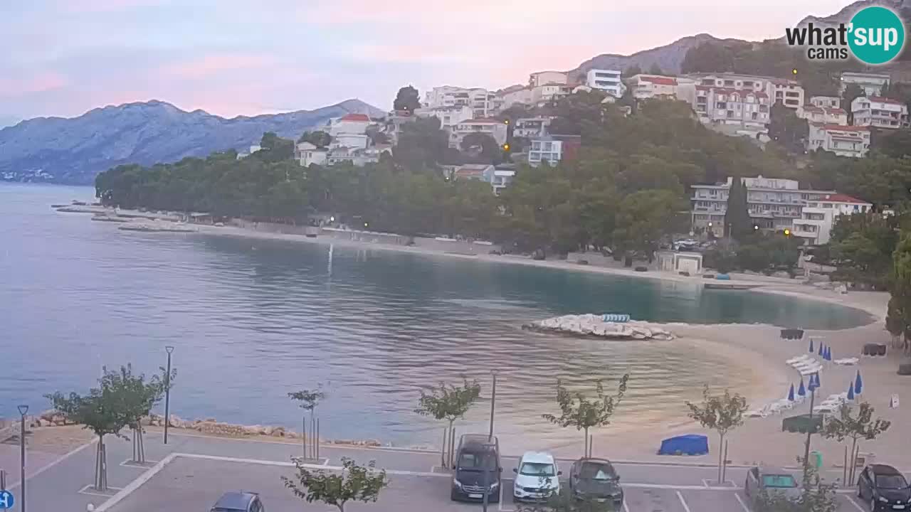 Baška Voda | Podluka beach webcam