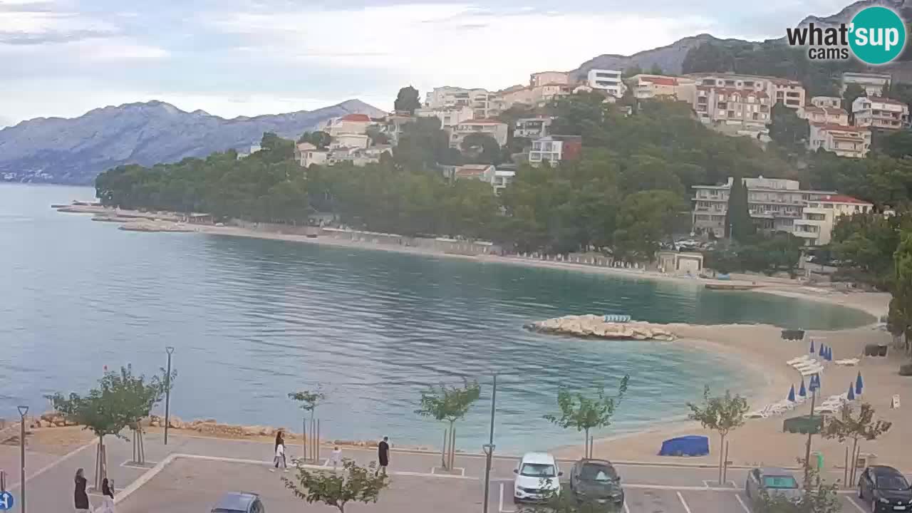 Baška Voda | Podluka beach webcam