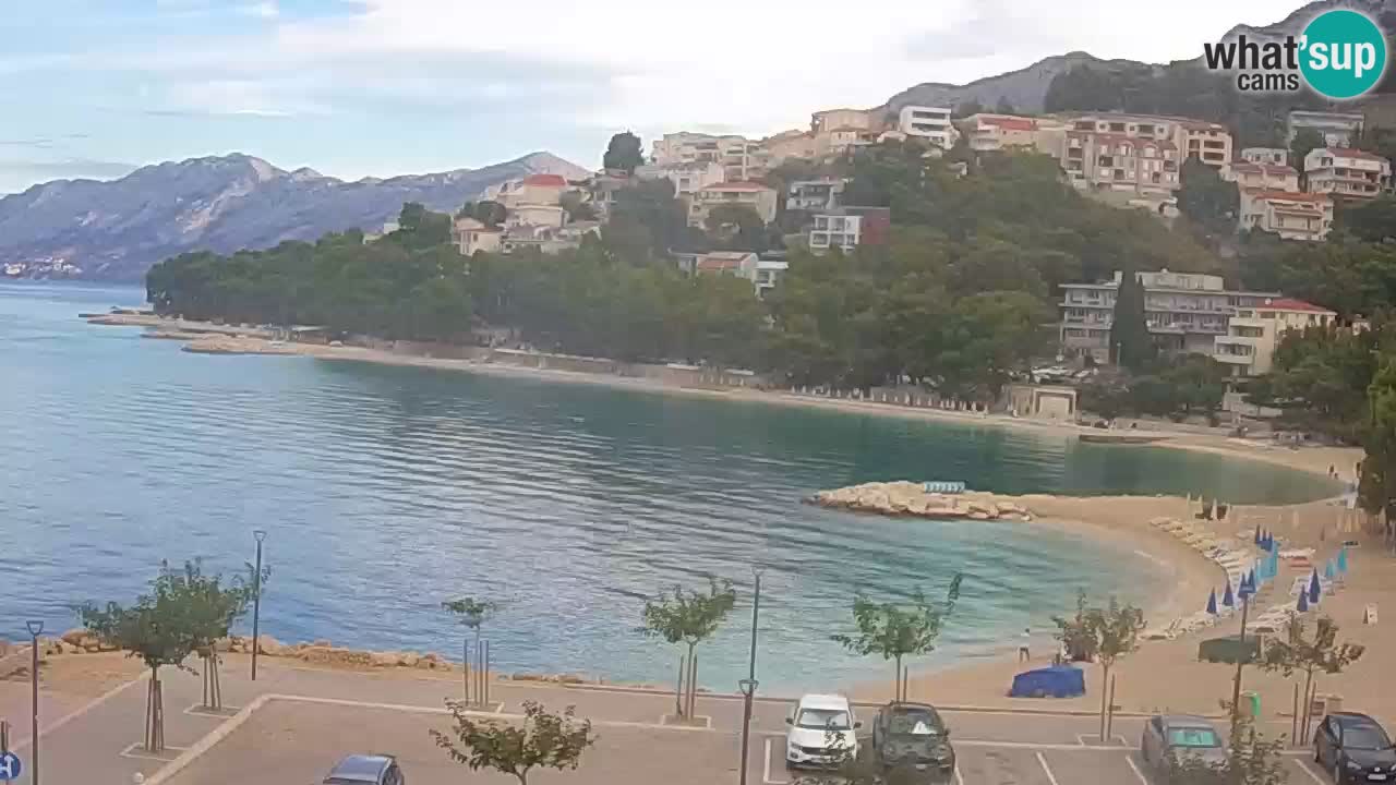 Baška Voda | Podluka beach webcam
