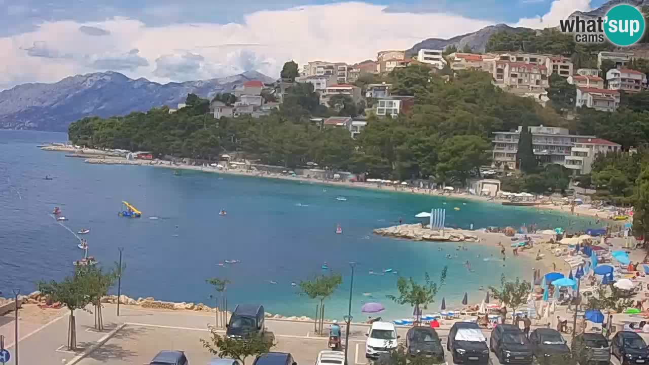 Baška Voda | Podluka beach webcam