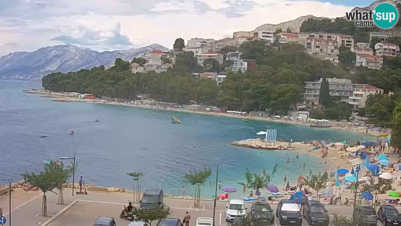 Baška Voda | Podluka beach webcam