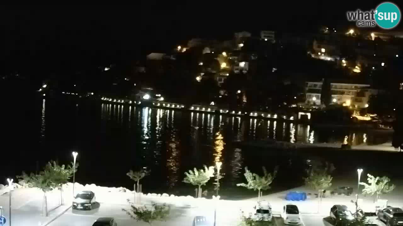 Baška Voda | webcam Podluka Strand