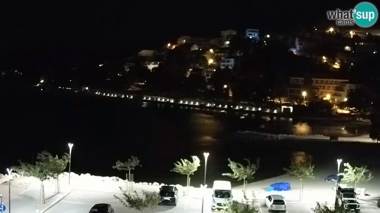 Baška Voda | Podluka beach webcam