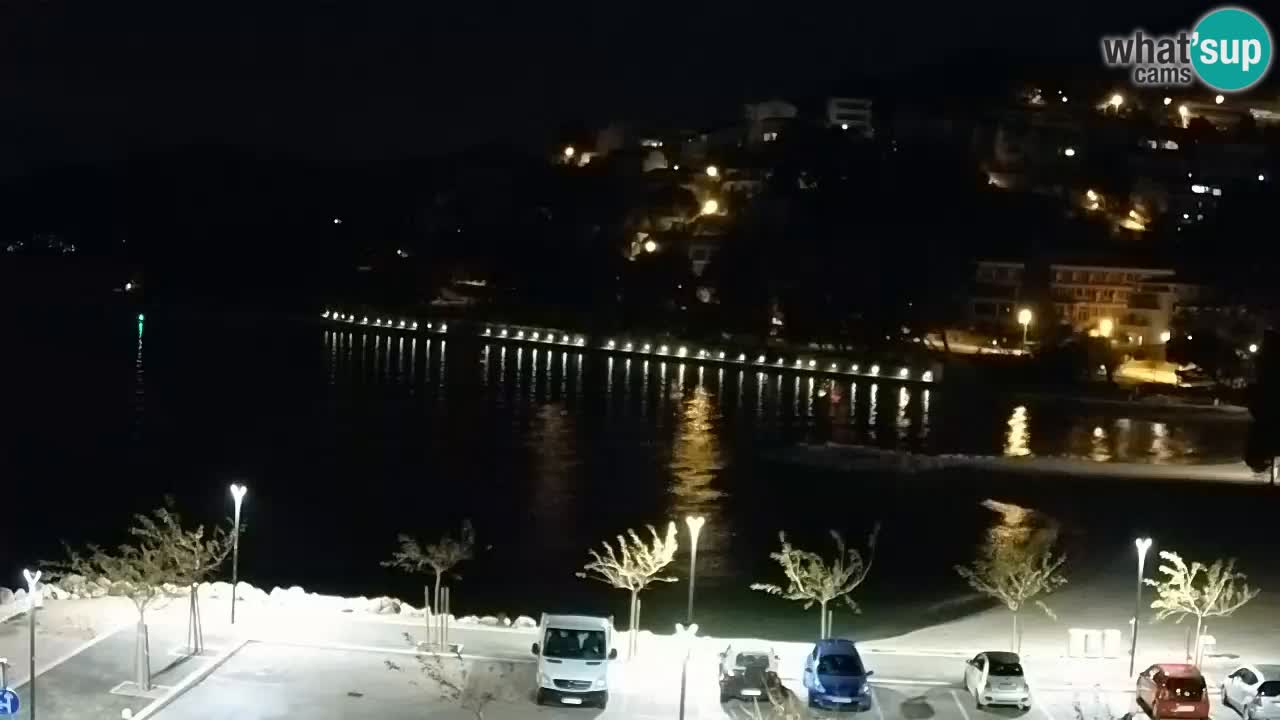 Baška Voda u živo | web kamera plaža Podluka