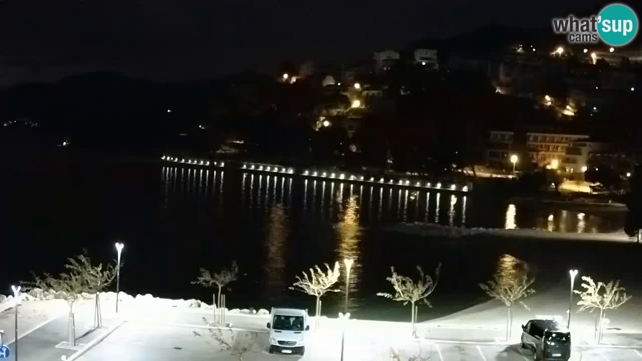 Baška Voda v živo | kamera Podluka plaža