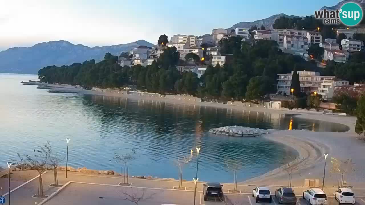 Baška Voda | Podluka beach webcam