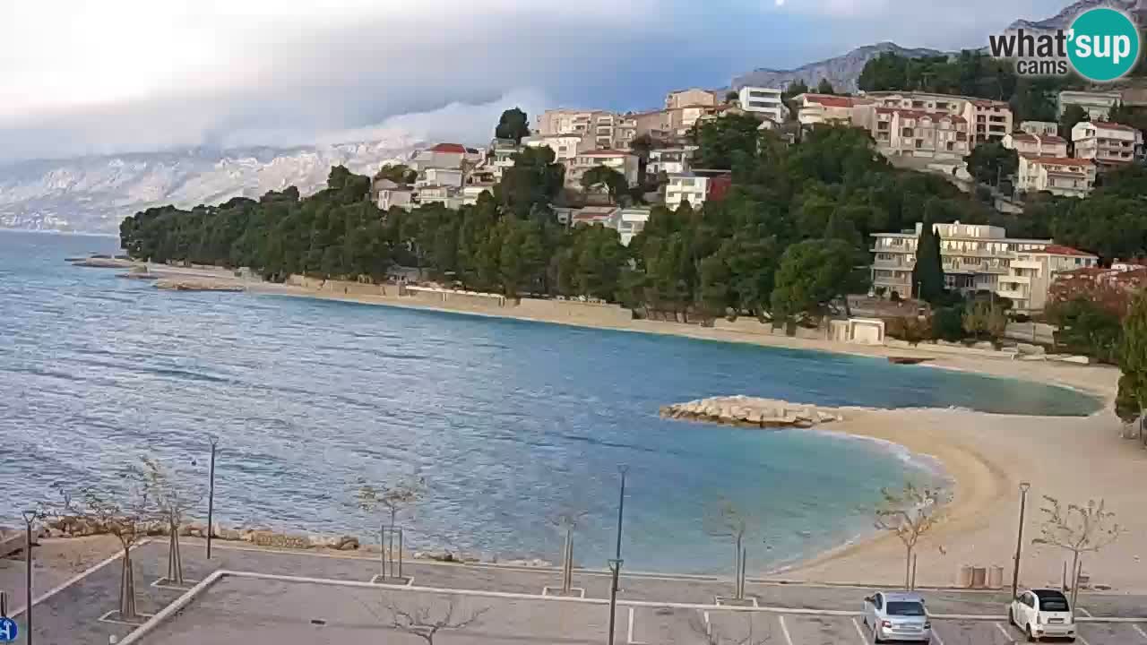 Baška Voda | Podluka beach webcam