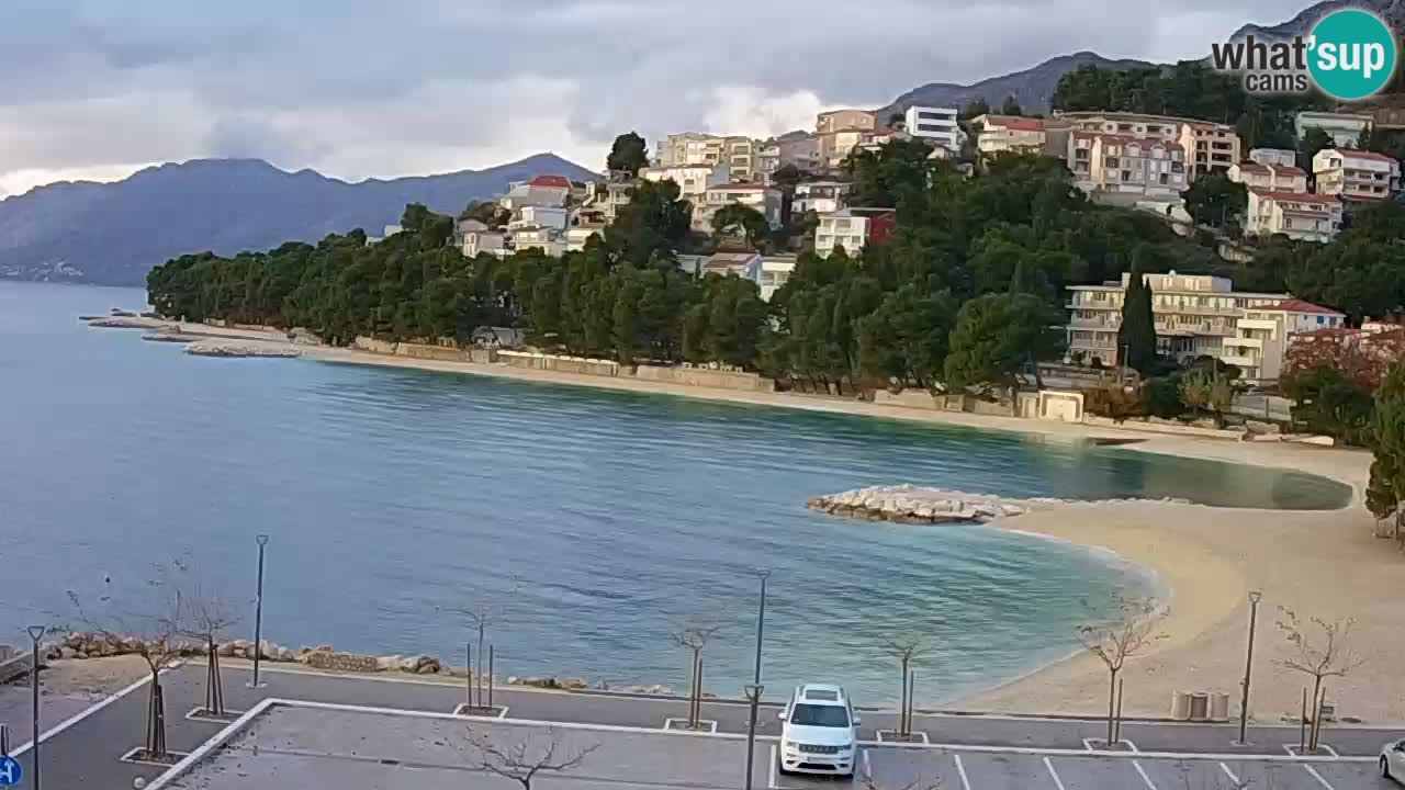 Baška Voda | Podluka beach webcam