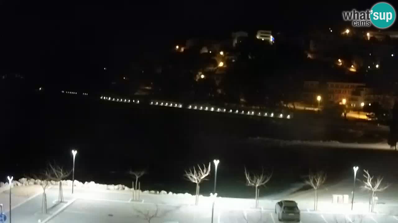 Baška Voda | Podluka beach webcam