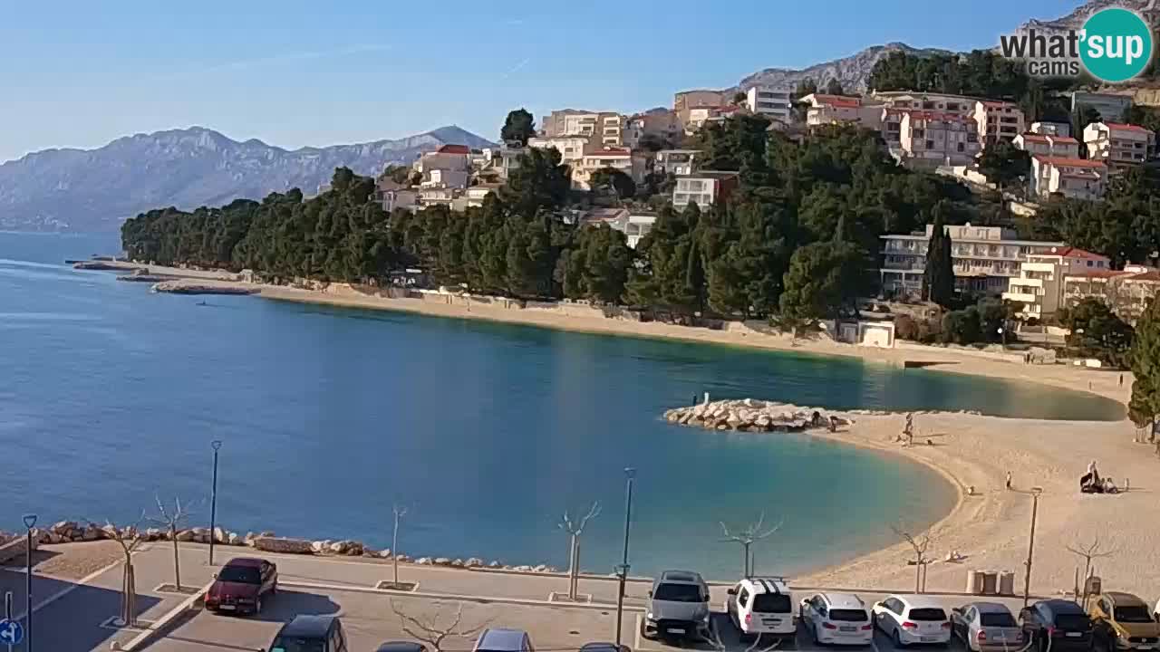 Baška Voda | Podluka beach webcam