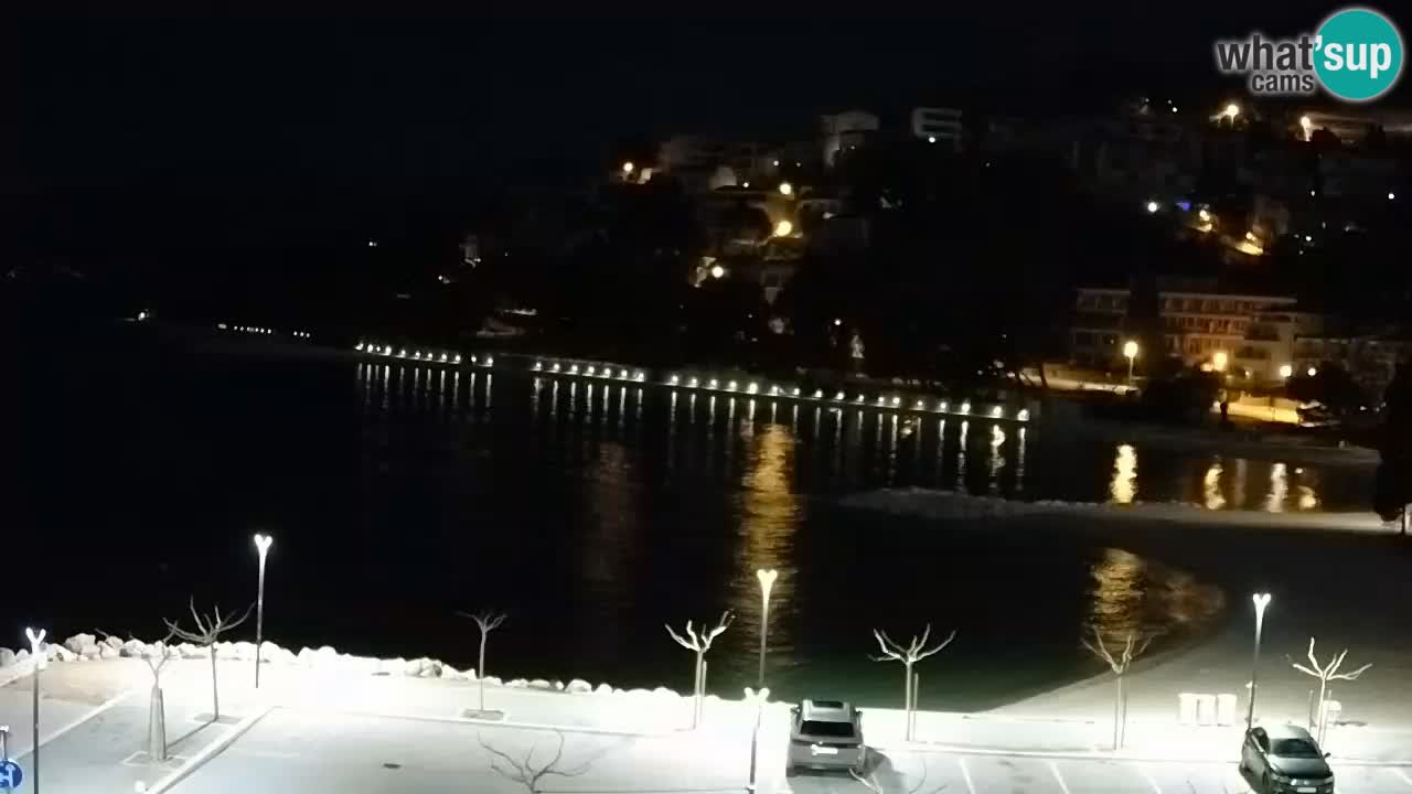 Baška Voda | Podluka beach webcam