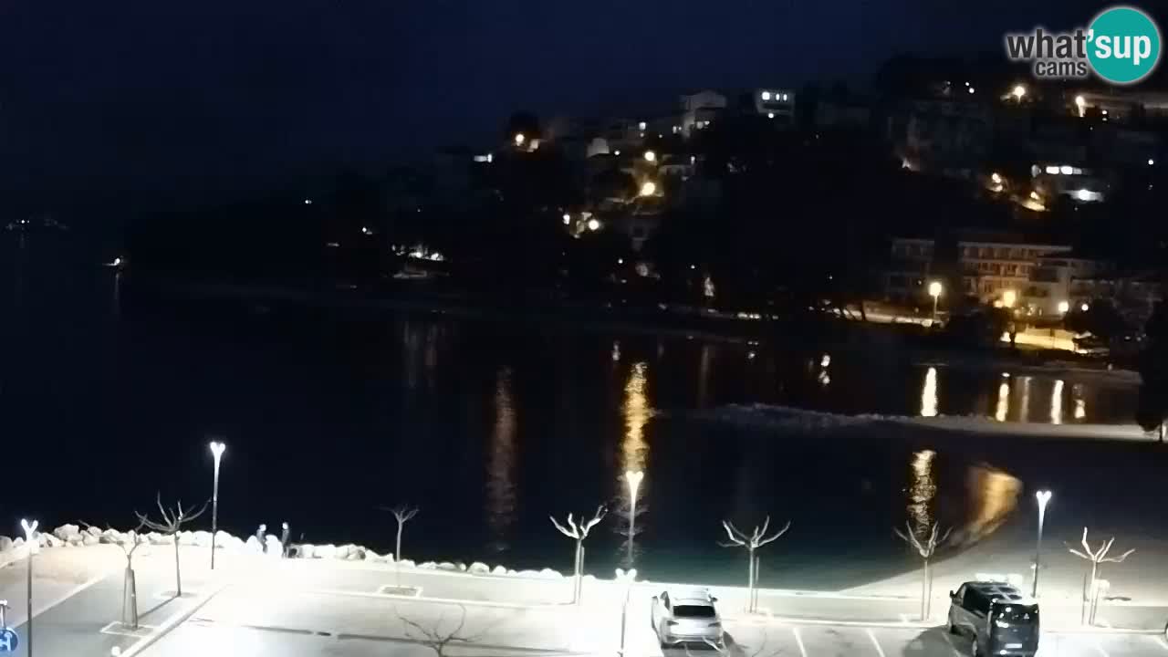 Baška Voda | Podluka beach webcam