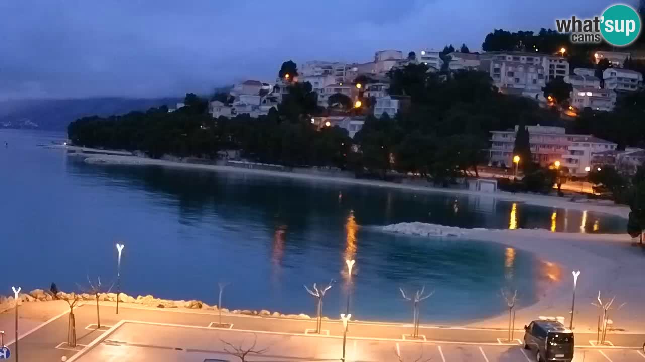 Baška Voda | Podluka beach webcam